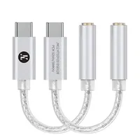 Adaptador de Decodificación de Audio Digital JCALLY JM12 DAC, Amplificador de Auriculares, Tipo-C a 35mm, Plástico Portátil, KT02H20