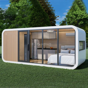 Conteneur <span class=keywords><strong>de</strong></span> bureau modulaire <span class=keywords><strong>de</strong></span> luxe <span class=keywords><strong>de</strong></span> 20 ou 40 pieds, maisonnette préfabriquée portable, mini-cabane - Product Image 1