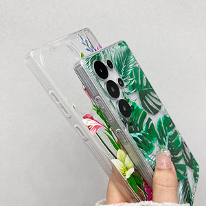 Fundas para Teléfono Móvil con Flores Transparentes de Alta Calidad para Samsung S25 S24 S23 <span class=keywords><strong>S22</strong></span> Plus <span class=keywords><strong>Ultra</strong></span>, Fundas para Chicas - Product Image 5