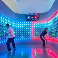 Ventes directes d'usine multijoueur interactif activer les jeux Push Team Building capteur de lumière LED défi Sport salle de jeux