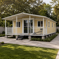 Maison conteneur modulaire portable de haute qualité en panneaux sandwich extensibles, design japonais, 20FT/40FT, maisonnette personnalisable pour