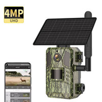 Cámara de rastreo solar 4G H20, 4MP CMOS, detección PIR con IA, disparo en 0.2s, visión nocturna de 25M, audio bidireccional, cámara exterior IP66, venta al por mayor