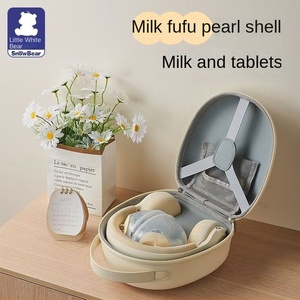 Petit tire-lait électrique portable sans BPA Little White Bear, bilatéral, mains libres, avec sac de collecte de lait <span class=keywords><strong>ouvert</strong></span> au niveau du cou, petit - Product Image 2
