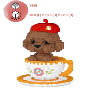 Vào một thế giới tuyệt vời và vui vẻ của gạch micro-sized ABS xây dựng khối mô hình tự làm đồ chơi thiết lập - Product Image 3