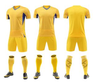 Jersey Sepak Bola Unisex Sablon Logo Nama, Setelan Vintage, Tracksuit Sublimasi, Bahan Bernapas 100% Poliester, Kaos & Celana Pendek Polos Musim Panas - Product Image 5