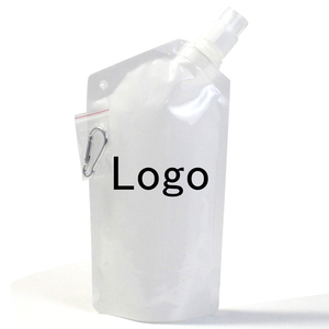 Custom Reusable Plastic Stand Up Bag Dishwashing Liquid Soap Laundry Detergent Packaging Corner White Spout Pouches