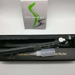 Plancha <span class=keywords><strong>de</strong></span> Vapor Eléctrica profesional <span class=keywords><strong>de</strong></span> alta calidad, plancha <span class=keywords><strong>de</strong></span> pelo rizada <span class=keywords><strong>de</strong></span> titanio portátil <span class=keywords><strong>de</strong></span> varias longitudes para peluquería en casa - Product Image 6