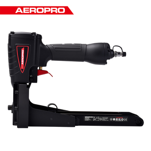 <span class=keywords><strong>Agrafeuse</strong></span> pneumatique AEROPRO MTA18 pour fermeture de cartons, taille de couronne 1-3/8 pouces, profondeur réglable, idéale pour la fermeture et l'emballage de boîtes - Product Image 1