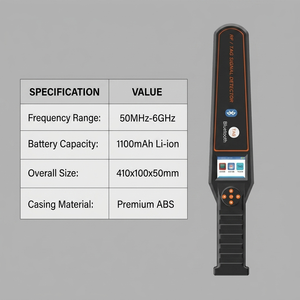 Détecteur de signal RF portable DS828 pour voiture, GPS, anti-caméra cachée, scanner - Product Image 3