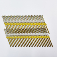 21 degrés 3 "X .120" clous à tête ronde clous à tige lisse brillante assemblés en plastique