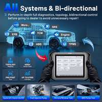XTOOL MAX Último Modelo de Escáner OBD2, Herramientas de Diagnóstico, Codificación de ECU J2534, Programador de Llaves para Todos los Autos con Más de 45 Funciones IMMO
