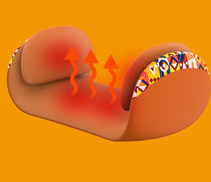 JAMOOZ 2024 nuevo caliente Lunmar alta calidad pélvico cintura cadera espalda masajeador caliente y rentable producto de masaje - Product Image 4