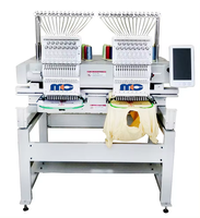 Machine à broder par ordinateur 400*500mm Machine à broder numérique Chapeau Vêtement plat Tissage Monogramme Machine