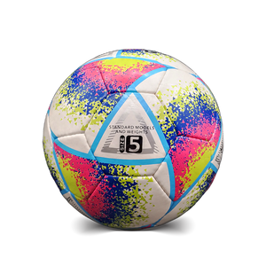 Bola Sepak GOLTY GSH-1007 Ukuran 5 Berat 400-420G dan Lingkar 680-700MM dengan Lapisan PU TPE Putih Matte 2 Lapis - Product Image 2