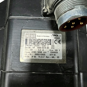 มอเตอร์ Kukas 2.5KW รุ่น 1FK7081-5AZ91-1ZZ9-Z สำหรับหุ่นยนต์ในโรงงาน อะไหล่ทดแทน ขายดี ใหม่เอี่ยม ระบบอัตโนมัติเต็มรูปแบบ - Product Image 1