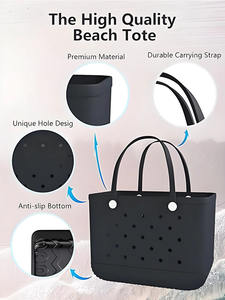 Sac fourre-tout de plage résistant à l'eau portable ouvert toutes saisons pour enfants et filles - Product Image 6