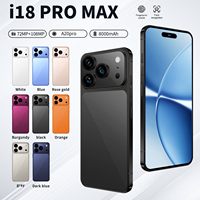 2026 18ProMax 100% Original Débloqué Version Globale LTE 5G Smartphone Octa Core 1 To 6,9 Pouces OLED 120Hz Android 15 108MP Français