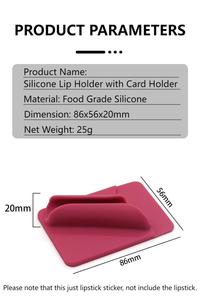 Großhandel Handy Kreditkarten halter 2-in-1 Kleber Telefon halter Lippenstift Karte Tasche Handy halter - Product Image 5