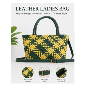 Premium Quality Genuine Leather Ladies Handbag Luxury Designer Shoulder Bag for Women Daily Office and Travel Available For Sale - Product Image 3