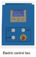 Élévateur de bus et de camion élévateur de véhicule lourd combiné palan de stationnement à 4 poteaux élévateur à colonne mobile mécanique - Product Image 6