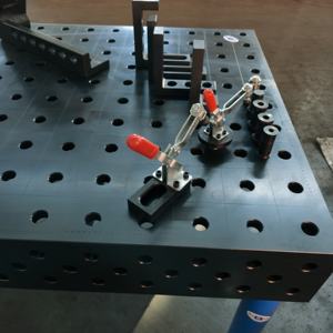 Mobile Werkbank aus Stahl für die Blechbearbeitung, Universeller Arbeitstisch, Sägetisch, Hochbelastbarer Schweißtisch, Lötstationen - Product Image 5