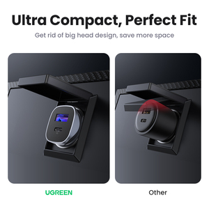 Автомобильное зарядное устройство для <span class=keywords><strong>UGREEN</strong></span> 30 Вт, быстрое зарядное устройство USB Type-C PD для iPhone 17 16 15 для Xiaomi, 4,0 зарядки мобильного телефона 3,0 быстрой зарядки - Product Image 6