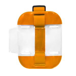 Porte-badge élastique personnalisé pour bras, étui vertical pour carte d'identité - Product Image 5