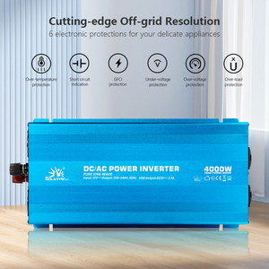 Convertisseur de courant fabriqué en Allemagne 24 v 220 v 4000w 4kw Onduleur à onde sinusoïdale pure pour appareils électroménagers Pic <span class=keywords><strong>8000</strong></span> <span class=keywords><strong>Watt</strong></span> - Product Image 2