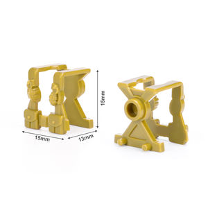 Miniatura Militare U.S. della Seconda Guerra Mondiale Giocattolo Educativo DIY con Blocchi di Costruzione in Plastica ABS, Maglietta da Combattimento per Soldati e Giubbotto Antiproiettile - Product Image 4