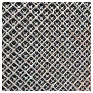Maille de fil métallique soudée personnalisée, galvanisée/acier inoxydable, acier à faible teneur en carbone, maille à bordure en crochet pour l'exploitation minière, le barbecue, la construction en extérieur - Product Image 5