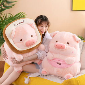 ตุ๊กตาหมูอ้วน ตุ๊กตาสั่งทำพิเศษ ผลิตจากใยฝ้าย PP ของเล่นตุ๊กตาสัตว์น่ารัก ของเล่นตุ๊กตาคริสต์มาส ของเล่นเด็ก ตุ๊กตาหมูน่ารัก - Product Image 6