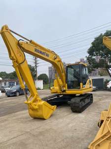 รถขุดขนาดเล็ก8ตัน Komatsu PC130ญี่ปุ่นเครื่องยนต์ Hino ตีนตะขาบประเภทปั๊มหลักใช้สำหรับขายเซี่ยงไฮ้ - Product Image 3