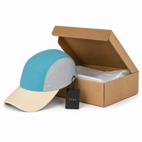 Casquette de baseball 5 panneaux unie pour enfants, style camper, color block, réglable, pour tout-petits garçons et filles, protection solaire, vente en gros, fournisseur OEM