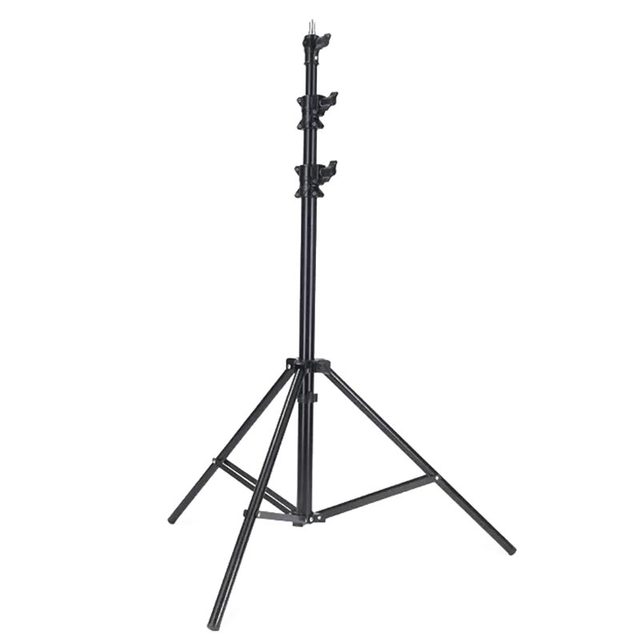 KAZHI Professional Adjustable 2.9m 3.9m Photography Light Stand Air Cushion Waterproof Shockproof Camera Tripod Iron Aluminum