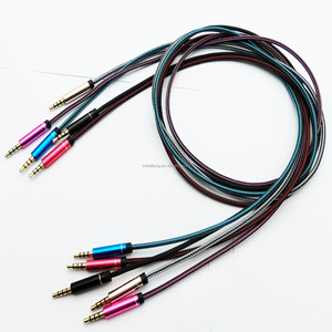 <span class=keywords><strong>สาย</strong></span> PS4 3ft 1เมตรสำหรับรถยนต์, <span class=keywords><strong>สาย</strong></span>สัญญาณเสียง3.5มม. 3ขา <span class=keywords><strong>Aux</strong></span> พร้อมไมโครโฟนกล่องขายปลีก - Product Image 3