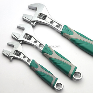 Llave ajustable de apertura cuadrada de alta calidad, herramienta de reparación manual, suministro de fábrica, Material de acero al carbono, soporte OEM personalizado - Product Image 3