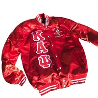 Blouson universitaire rouge pour homme avec broderie lettre B, col montant, style preppy, coupe classique, vêtement d'hiver respirant en polaire