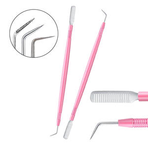 Vente flash Séparateur de cils rose Outils de lifting des cils Emballage personnalisé Isolateur de cils avec impression de cils Faible MOQ Marque privée Bahasa Pro - Product Image 1