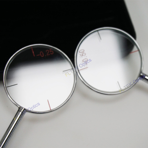 Juego de Lentes Cilíndricas Cruzadas 0.25 0.50 para Prueba de Astigmatismo - Lentes Oftálmicas de Vidrio Óptico TH-06, Diseño de Vidrio Óptico de Alta Calidad - Product Image 6