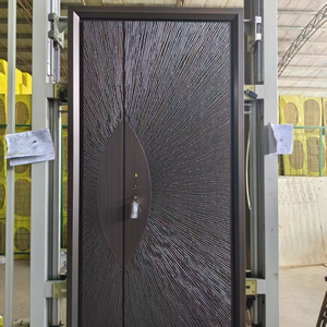 โกลด์โนเบิลวิลลา High-End เกราะประตูคู่ทางเข้าปรับแต่งได้อัจฉริยะกันขโมยประติมากรรมดีแกว่งคุณสมบัติภายใน - Product Image 4