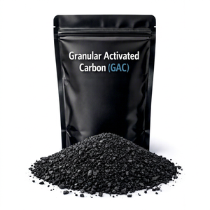 Charbon actif en poudre de coque de noix de coco granulaire pour filtration et purification, marque BSJ, vente en gros, modèle Sulawesi Tenggara, durée de conservation 36 mois - Product Image 1