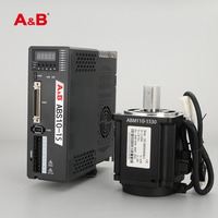 Servomotor A&B 80 ABM80-0730M22N01 80mm 750W Monofásico AC 220V 3.8A 2.4NM IP65 Montaje con Brida 3000 RPM Aislamiento F 50/60Hz