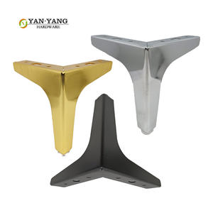 YANYANG Pieds de meubles en fer de 15 cm, remplacement, dorés, 6 pouces, Piernas De Sofa, base de table à manger, pieds en métal pour table - Product Image 2