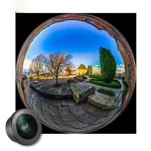 Dernier cri : Objectif fisheye circulaire haute définition pour Douyin, en verre optique d'aluminium, résolution 300 LP/MM pour <span class=keywords><strong>iPhone</strong></span> - Product Image 1