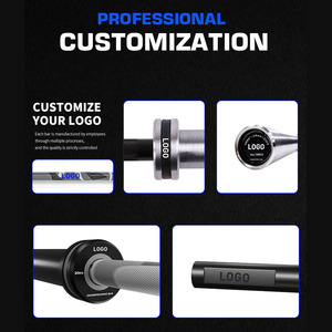 Barra de Pesas Recta de Acero de 1.2/1.8/1.5/2.2m con Rodamientos, para Gimnasio, con Logotipo Personalizado de TOPTONS Factory - Product Image 4