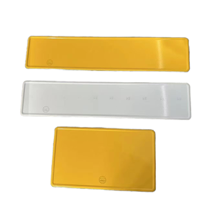Plaques d'immatriculation européennes vierges semi-finies personnalisées - Product Image 1