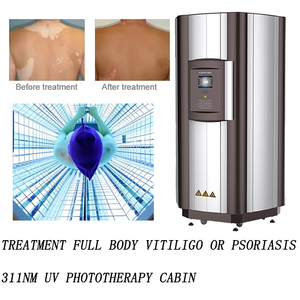 Cabina de Fototerapia UVB de Banda Estrecha de 311nm para Uso Hospitalario, Modelo Kernel Kn-4001, para Tratamiento de Vitiligo y Psoriasis de Cuerpo Completo - Product Image 1