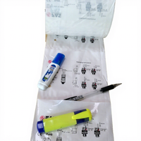 Catégorie de Produit Plastique automatique pré-ouvert de petit pain de machine de sac thermoscellé avec les sacs en plastique imprimés et colorés de sac