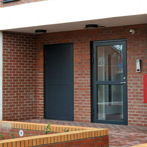 <span class=keywords><strong>Puerta</strong></span> Cortafuego Moderna con Certificación CE, Estructura de Acero, Resistente al Fuego por 3 Horas, <span class=keywords><strong>Puerta</strong></span> de Salida Ignífuga para Hospitales y Apartamentos - Product Image 6