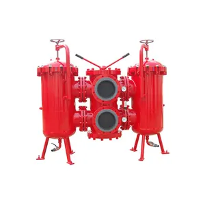 Fornecimento de filtro de óleo de grande fluxo de retorno, filtro de óleo de tubulação, carcaça DRLF-A2600x30P